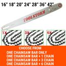 16" 18" 20" 24" 28" 36" CHAINSAW BAR & CHAIN FIT STIHL 038 066 MS660 MS661 MS460