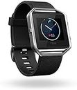 Fitbit Blaze Smart Fitness Watch,Time Display Black, Silver, Large (6.7 - 8.1 Inch)