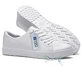 Shoes for Crews Men's Old School Low-Rider IV Sneaker, White