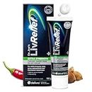 LivRelief Extra Strength Chronic Angry Pain Relief Cream - Penetrating Relief for Joint, Muscle Pain, & Inflammation – Arthritis & Osteoarthritis Aid - Natural Plant Based Cream Made in Canada – Unscented (100g)