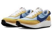 Nike Mens Waffle Debut Boarder Blue/Sanded Gold/Mystic Navy Shoes, DH9522-400