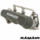 Kit de filtro de aire de rendimiento de eliminación de caja de aire RAMAIR para Triumph Rocket III 3