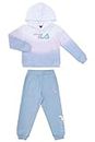 Fila Heritage Girls Two Piece Top and Legging Sets for Baby Girls Clothing (4T, Dip Dye)