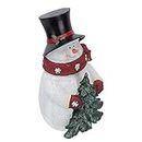Beaupretty Christmas Snowman Ornaments Light up Snowman Tabletop Figurine Lighted Snowman Decorations Xmas Holiday Christmas Table Centerpieces ( Christmas Tree )