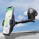 APPS2Car Handyhalterung Auto, 360° Saugnapf Windschutzscheibe & Armaturenbrett Handy Halter für Auto, Universale KFZ Handy Halterung PKW Kompatibel mit iPhone, Samsung & Anderen Smartphones (4.7-6.8")