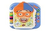 eKids Blippi Book, Toddler Toys with Built-in Preschool Learning Games, Educational Toys for Toddler Activities for Fans of Blippi Toys and Gifts