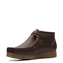 Clarks Men's Shacre Boot Ankle, Beeswax Leather, 41.5 EU
