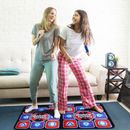 Alfombra electrónica de baile doble alfombra de música juego alfombra de piso antideslizante baile en casa