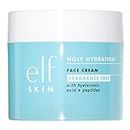 e.l.f. Holy Hydration! Face Cream - Fragrance Free, Moisturizes & Softens Skin, Quick-Absorbing & Ultra-Hydrating, 1.8 Oz (50g)