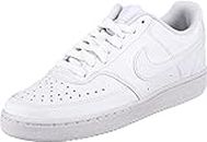 Nike Court Vision Lo Be, Scarpe da Passeggio Donna, Bianco (White/White-White), 38.5 EU