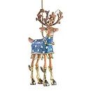 MacKenzie-Childs Patience Brewster Dash Away Comet Reindeer Ornament
