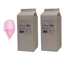 Centerstage Professional Cotton Candy Sugar Floss - Strawberry - 2 Carton Pack