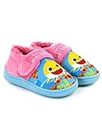 Baby Shark Pinkfong Slippers Girls Kids Pink Song Strap House Shoes 20 EU