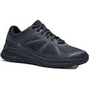 Shoes for Crews Vitality II, Women's Slip Resistant Food Service Work Sneakers, Black, Size 7