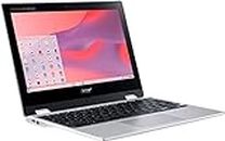 Acer - Chromebook Spin 311| 11.6" 2-in-1 Touch Screen Laptop|MediaTek Kompanio 500 MT8183C|4GB LPDDR4X|64GB eMMC (Pure Silver) (CP311-3H-K5WQ)