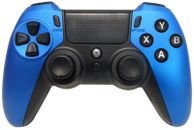 Ghost Gear PS4 Wired Pro Gamer Controller | USB-C | Programmable Combos | BLUE