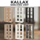 IKEA Kallax Shelving Unit 8 Cube Storage all Colors 147cm / 58" High