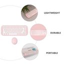  Forniture computer accessori set mouse tastiera portatile e rosa combinazione