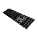 Matias Backlit Wireless Aluminum Keyboard (Space Gray) FK418BTLB