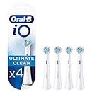 Oral-B iO Ultimate Clean Toothbrush Heads, White (Pack of 4)
