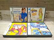 Nintendo DS Video Games Kids The Smurfs, Hannah Montana & Others Lot of 4