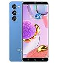 MsMga Cheap and Nice Smartphone, 16GB ROM (Scalable to 128GB), 5.0 inch IPS Display Mobile Phone, Android 9.0 OS, Dual SIM Dual Cameras Phones (Blue)