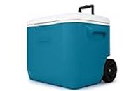 Coleman Chiller Series 60qt Wheeled Portable Cooler, Insulated Hard Cooler with Ice Retention & Heavy-Duty Wheels & Handle, Great for Camping, Tailgating, Beach, Picnic, Groceries, Boating & More