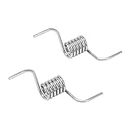 2pcs Refrigerator Door Spring Chute Spring Flapper Spring Parts Replacement for LG MHY62044106