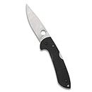 Spyderco Siren G-10 Plain Blade Knife, Black