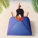 Head Tent for Camping Mini Sun Shade Tents Protection Head Shelters (Blue M)