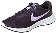Nike Women's Revolution 6 Next Nature Trainers, Cave Purple Lilac Racer Blue Black, 6.5 US