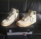 Nike Air Jordan 4 Retro OFF WHITE US13.5 UK 11 EU46 Con Box