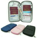 Travel Organiser Passport Document Tickets Holder Wallet Bag Purse Zip Case UK