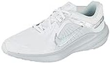 Nike WMNS Quest 5-White/Metallic Silver-Pure PLATINUM-DD9291-100-5UK