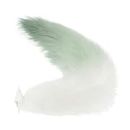 TTYAO REII Yukong Tail Light Green and White Fox Tail Furry Fursuit Costume Accessories for Adults Game Cosplay
