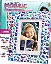 PURPLE LADYBUG Decorate Your Own Photo Frame Mosaic Kit - Arts and Crafts for Kids Age 10 - Mosaic Kits for Children Age 6 7 8 9+, Art and Crafts for Girls Ages 7-12, & Great 9 Year Old Girl Gifts