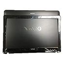 E-Cloud for Sony Vaio SVF152 LCD Back Lid Cover and Front Bezel Panel with Hinges (Non-Touch Screen)