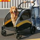 Carrito de perro XL carrito de perro, carrito de perro plegable cochecito de mascotas bingopaw diseño DE