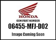 Honda 06455-Mfj-D02 Pad Set, Fr.