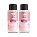 Love Beauty And Planet Blooming Color Shampoo and Conditioner, Murumuru Butter, Sugar & Rose, 13.5 oz, 2 ct