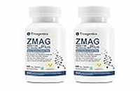 Trexgenics ZMAG PLUS Next Generation, Superior, Bioavailable Sports Recovery, Performance & Restful Sleep (60 Veg. Capsules) (Pack of 2)