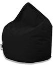 PATCH HOME Patchhome Sitzsack Tropfenform - Schwarz für In & Outdoor XXL 420 Liter - mit Styropor Füllung in 25 versch. Farben und 3 Größen