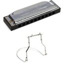 Hohner Special 20 Harmonica - Key of G with Harmonica Holder