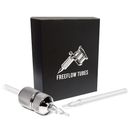 CLEAR Disposable Tattoo Tube FREEFLOW Gripless LONG Tip Sterile U PICK