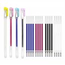 Fabric Markers For Sewing Embroidery Pen With Disappearing Ink Erasable steady