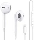 QSSTECH in-Ear Headphones for iPhone, Headphones HiFi Audio Stereo with Microphone and Volume Control, Compatible with iPhone 12/14 Pro/14 Pro Max/13/12 Mini/SE/11/X/XS Max/XR/8/7 Plus