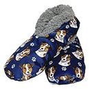 Chihuahua Super Soft Womens Slippers - One Size Fits Most - Cozy House Slippers - Non Skid Bottom - perfect for Chihuahua gifts, Jack Russell Terrier, One Size Fits Most
