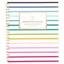 AT-A-GLANCE 2025 Planner, Simplified by Emily Ley, Weekly & Monthly, 8-1/2" x 11", Large, Happy Stripe (EL16-905-25)