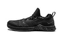 NIKE Metcon Flyknit 3, Men's Triathlon Shoes, Multicolour Black Black White Matte Silver 001, 8.5 UK (43 EU), Black Black Black Black 10, 10 US