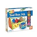 MindWare Make Your Own Tool Box - Craft Kit Includes Wood, Glue, Paint and Brushes – Craft Project for Kids 5 and Up